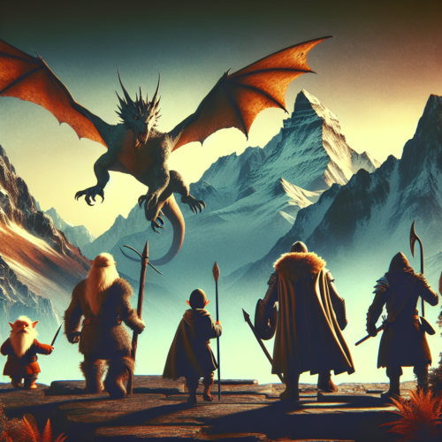 ilustración de El Hobbit