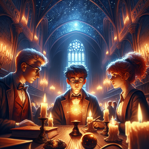 ilustración de Harry Potter y el misterio del príncipe