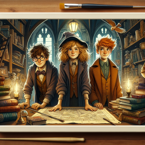 ilustración de Harry Potter y el prisionero de Azkaban