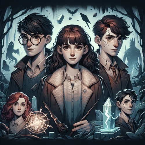 ilustración de Harry Potter y la piedra filosofal