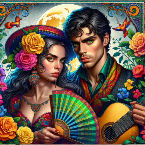 ilustración de La novia gitana